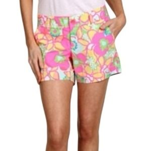 Lilly Pulitzer Callahan Floral Women's Shorts Size 4